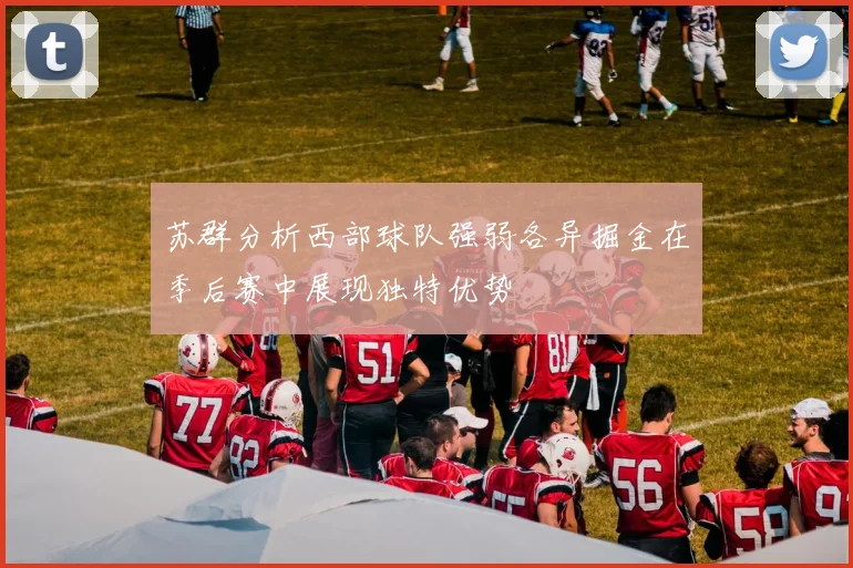 苏群分析西部球队强弱各异掘金在季后赛中展现独特优势