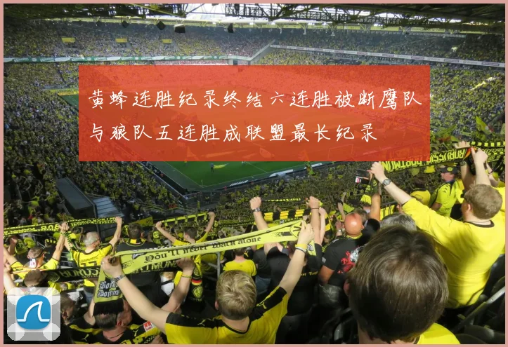 黄蜂连胜纪录终结六连胜被断鹰队与狼队五连胜成联盟最长纪录